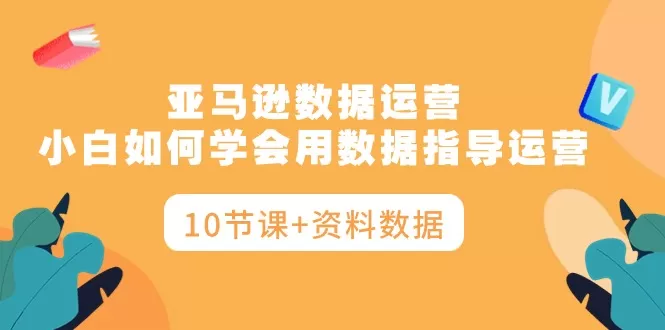 亚马逊数据运营，小白如何学会用数据指导运营（10节课+资料数据） - 淘客掘金网-淘客掘金网