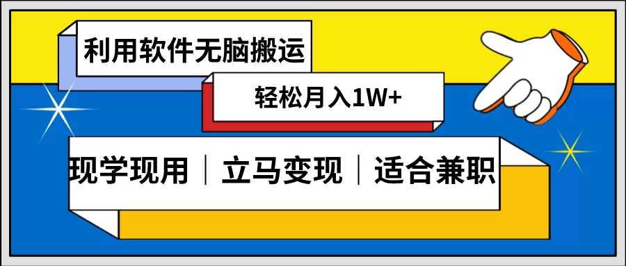 低密度新赛道 视频无脑搬 一天1000+几分钟一条原创视频 零成本零门槛超简单 - 淘客掘金网-淘客掘金网