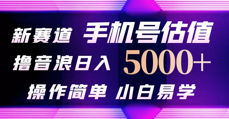 抖音不出境直播【手机号估值】最新撸音浪，日入5000+，简单易学，适合… - 淘客掘金网-淘客掘金网