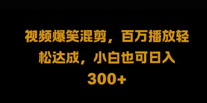 视频号零门槛，爆火视频搬运后二次剪辑，轻松达成日入1k - 淘客掘金网-淘客掘金网