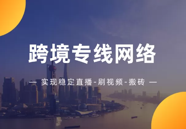 利用跨境专线网络-实现稳定直播-刷视频-搬砖TikTok-Shopify-FB - 淘客掘金网-淘客掘金网