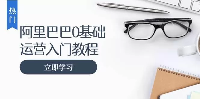 阿里巴巴运营零基础入门教程：涵盖开店、运营、推广，快速成为电商高手 - 淘客掘金网-淘客掘金网